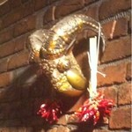 Bistro ひつじや - 壁の飾り物　雄羊