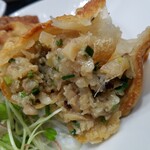 津のものキッチン - 野菜もお肉もむっちり詰まってる「津ぎょうざ」