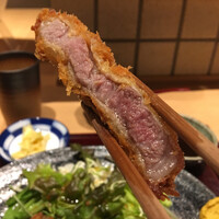 すき焼き 串カツ はるな 本町店 - 普通のロースにすれば良かったかも知れません