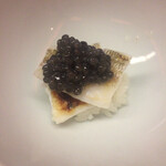 松川 - キャビア(ベルーガ)と鱚の飯蒸し