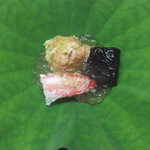 松川 - 毛蟹、木耳