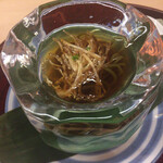 松川 - 熊笹を練り込んだ冷麦