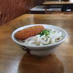 野口うどん - コロッケのせちゃお