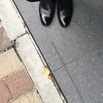 レ セゾン - 帝国ホテルに早く着いたので本館地階で靴を磨いてもらってから入店