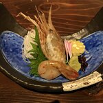 北海道応援隊 きたいち酒場 - 甘いぼたん海老