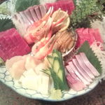 寿司勝 - 刺身の盛り合わせ