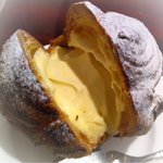 エヌズスウィーツ - げんこつシュークリームを開けてみました