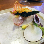 LeAnn - 冬野菜と北寄貝のサラダ