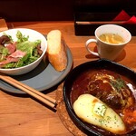 JOURNEY KITCHEN - ハンバーグランチ　¥1.298