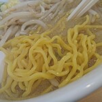 八乃木 - 麺のアップ