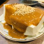 山崎 - ゴマだれ豆腐（250円）