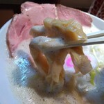 鶏そば 啜る - 穂先メンマ