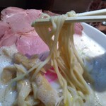 鶏そば 啜る - 自家製平打ち麺