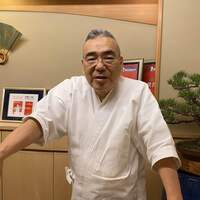 京懐石 吉泉 - ご主人の谷河さんは迫力満点の料理人。