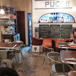 puccii - 派手さはない店内の様子