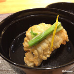 丸新 - 揚げ鱧の椀物