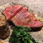 丸新 - 尾崎牛イチボ炭火焼