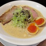 喜蕎麦司 きし元 - 【醸し蕎麦 + 味玉】￥730 + ￥100
