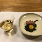 鰻はし本 - 西粟倉村鹿肉のトリュフオイル