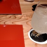 御料理 竹寳 - 柚子ドリンク