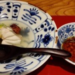 御料理 竹寳 - 本クエ紀州蒸しとポン酢
