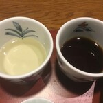 蕎麦　もり木 - 昆布出汁の白つゆ