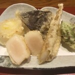 蕎麦　もり木 - 天ぷら