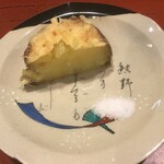 蕎麦　もり木 - 薩摩芋の天ぷら