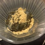 蕎麦　もり木 - 黒胡麻プリン