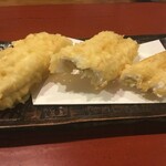 蕎麦　もり木 - 穴子の天ぷら