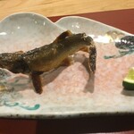 蕎麦　もり木 - 鮎の塩焼き