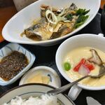 梅の家 - サバ味噌 680円