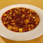 赤坂 四川飯店 - ランチセット 陳麻婆豆腐 スープ/ご飯/漬物　付き　1,500円（税込）