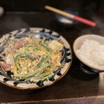 源さん - ゴーヤチャンプルー定食