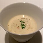 ラ メゾン ヒトトキ - 野菜たっぷり豆乳チャウダー