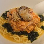 鶏そば・ラーメン Tonari - 牡蛎とあん肝のまぜそば