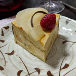 パティスリー ラ フォンティーヌ - ラ フォンティーヌ『カラメルポワール』５号』　3,300円+tax