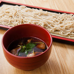 Tsukesoba with Tosa duck and green onions