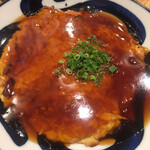 かつぎや - 初めて食べたスペシャリテのかに玉甘酢餡かけ