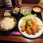 Saki - カキフライ定食（950円）2019年12月