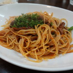 Taverna Zio Rosso ロッソおじさんの店 - イカとタコのトマトソース(800円)