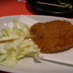 ブタリアンレストラン - うま串かつ￥380