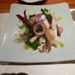 島之内 一陽 - ホタル烏賊とウドのサラダ