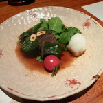 島之内 一陽 - タンステーキ