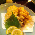 能登美 - 牡蠣の天ぷら