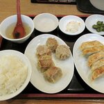 餃子苑 富丘の里 - 餃子苑 富丘の里 「二品定食」