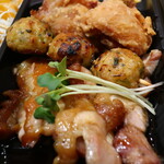 Shim matsu - 信玄鶏もも照り焼き、つくね串（たれ）