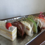 パティスリー アールブリュット - カットケーキ6種