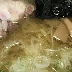 福龍軒 - やまがた地鶏おぐにラーメン＠780円大盛+100円