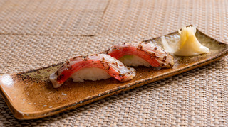 Sushi nanakarage - お好みにぎり（金目のあぶり）